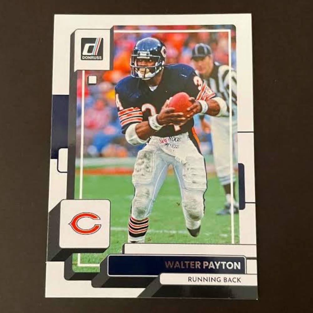 Walter Payton: Chicago Bears, Running Back 2022 Panini Donruss Football #84